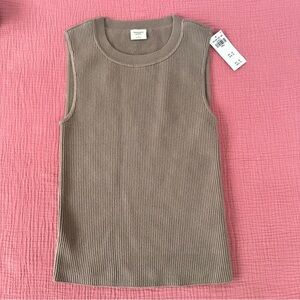 Abercrombie & Fitch Brown Tank Top size s nwt